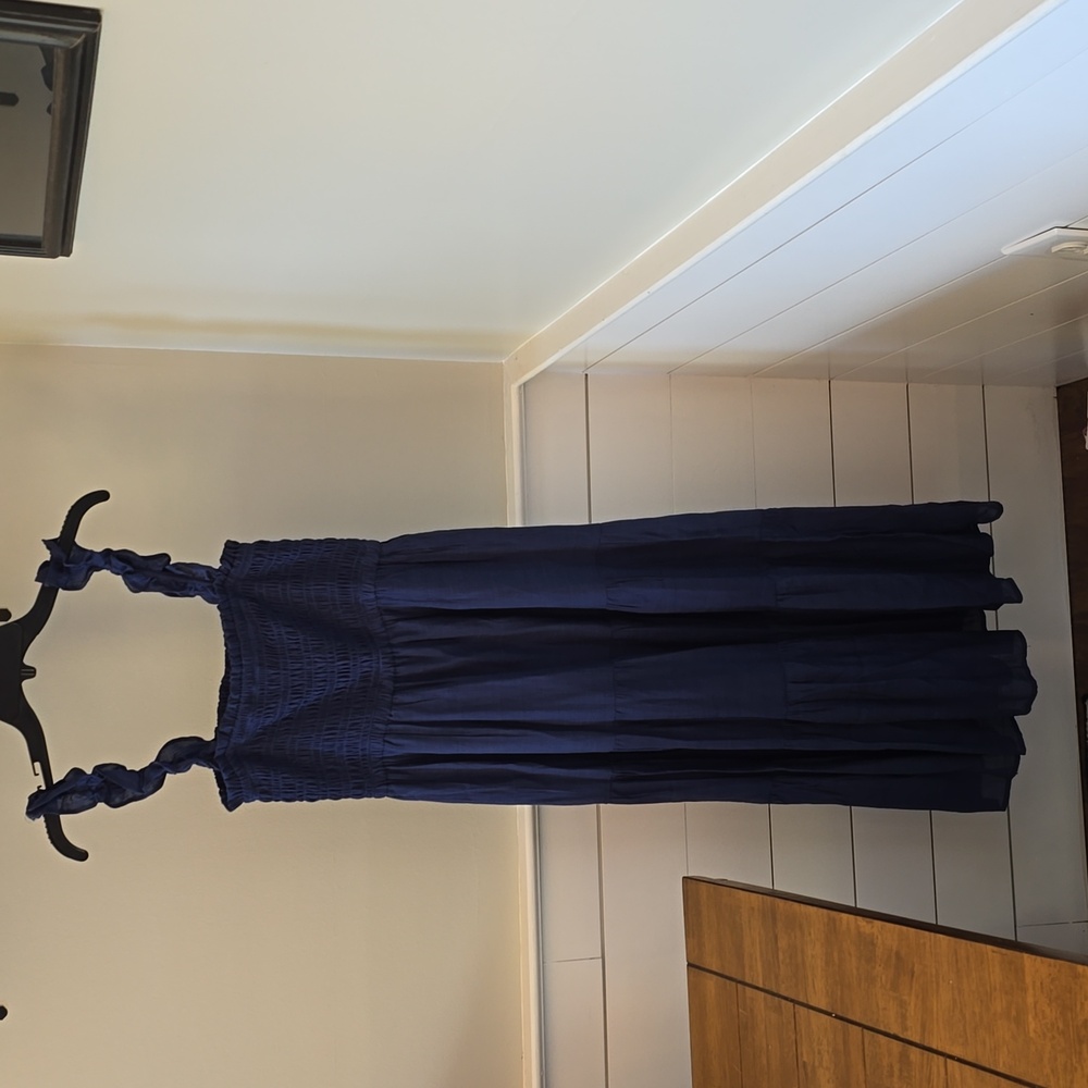 Love tree navy dress